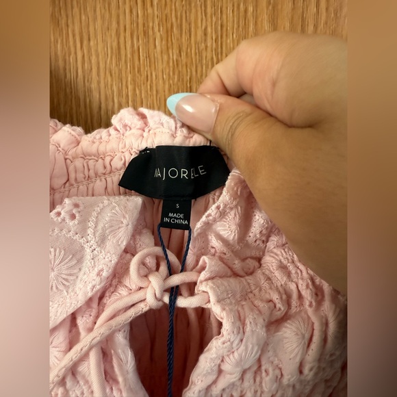 MAJORELLE Nelvin Mini Dress in Baby Pink - Picture 7 of 16